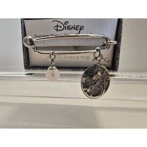 Disney Bangle Bracelet Ariel " Let Your Dreams Sing" New